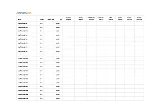 Free Download Staff Daily Work Schedule Template Excel