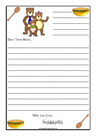 Free Kids Letter Template Pdf