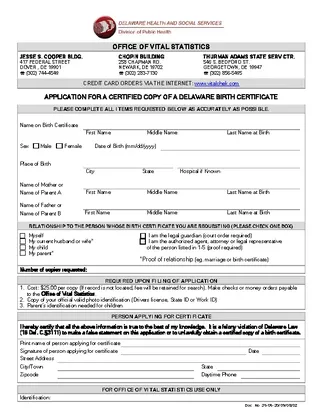 Forms Free Printable Birth Certificate Template