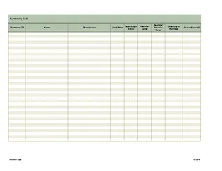 Forms Free Printable Inventory Count Sheets1
