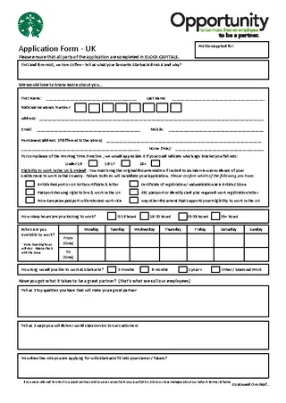 Forms free-sample-tarbucks-restaurant-employment-application-download1