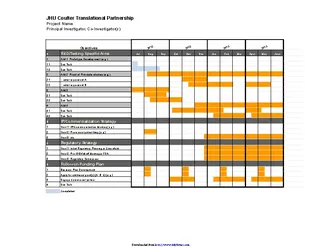 Gantt Chart Template