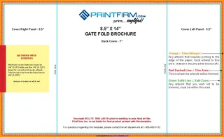 Forms Gate Fold Brochure