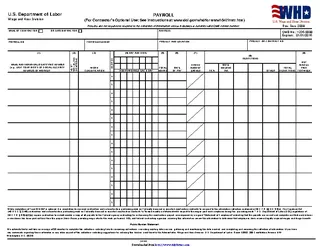 Forms General Certified Payroll Form