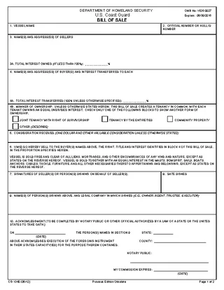 Generic Bill Of Sale For Furniture