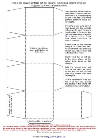 Gift Box Template