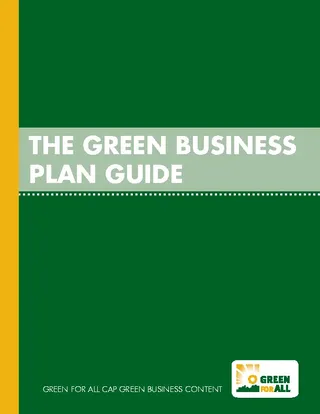 Green Business Proposal Guide