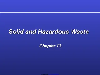 Hazardous Waste Management Ppt