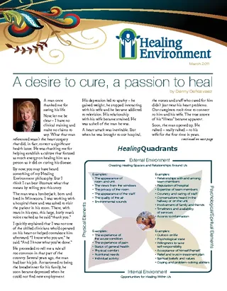 Healing Environment Newsletter