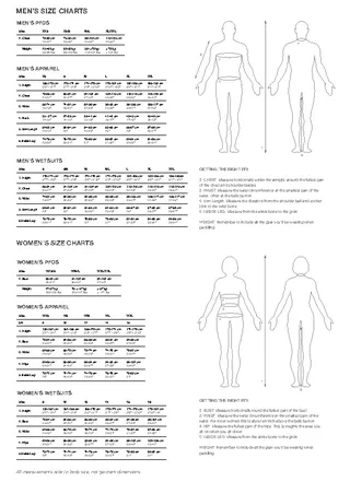 Forms Height And Weight Size Chart For Men Example