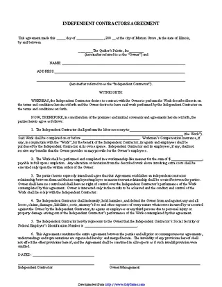 Independent Contractor Agreement 4