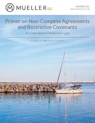 Independent Contractor Non Compete Agreement