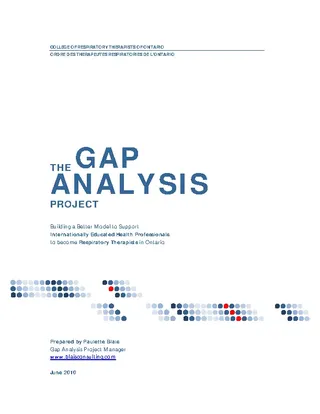 Information Technology Project Gap Analysis Template