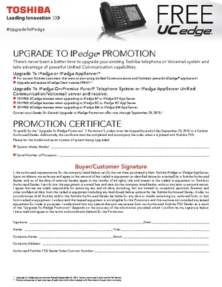 Ipedge Promotion Certificate Template