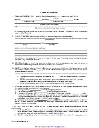 Lease Agreement 1