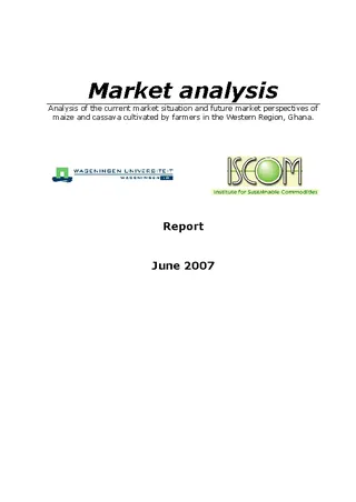 Market Analysistemplate