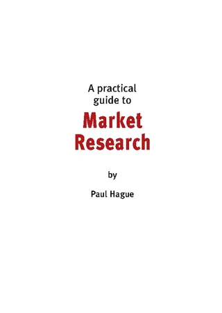 Market Research Template
