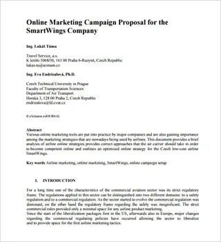 Marketing Campaign Proposal Pdf1