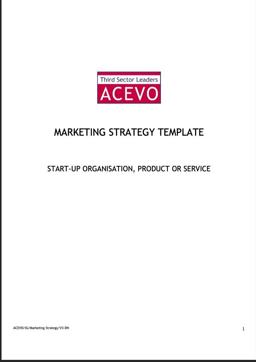 Marketing Strategy Template2 1