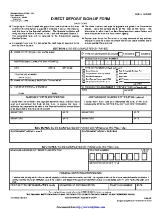 Forms Maryland Direct Deposit Form 3