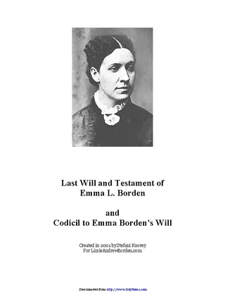 Forms Massachusetts Last Will And Testament Sample 2