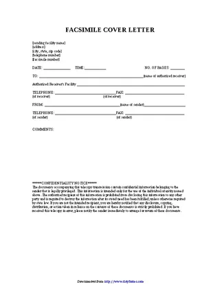 Forms Medical Hipaa Fax Cover Sheet