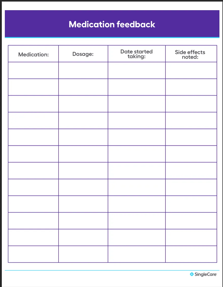 Medication Administration Record Sheet Template1