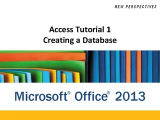 Forms Microsoft Access Tutorial 2013 Pdf