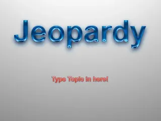 Forms Microsoft Jeopardy Powerpoint Template
