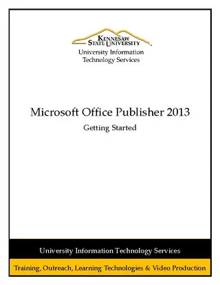 Forms Microsooft Publisher 2013 Brochure Free Pdf Template