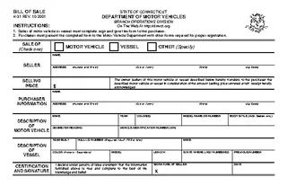 Motorcycle Bill Of Sale Template