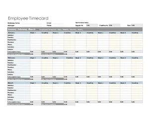 Ms Excel Hr Timesheet Template Download