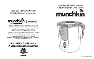 Munchkin Owners Manual Sample