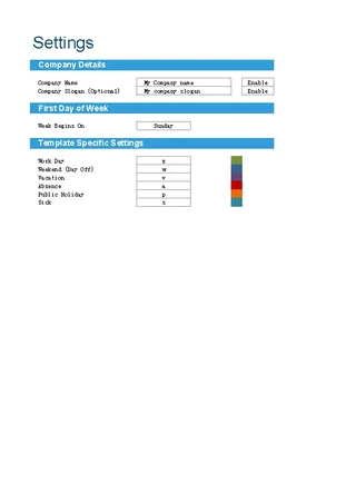 On Call Staff Rotation Schedule Template