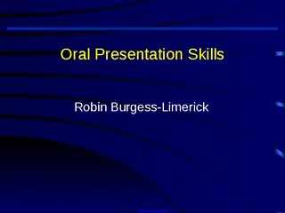 Forms Oral Presentation Skills