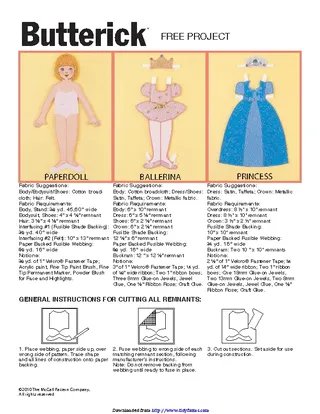 Forms Paper Doll Template 1