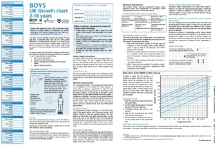 Forms Pediatric Bmi Height And Weight Chart