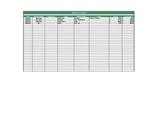Forms Personal Expences Budget Tracker Template