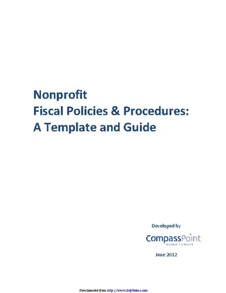 Policies And Procedures Template 2