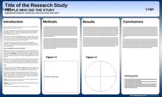 Powerpoint Scientific Research Poster Template 36X60 Horizontal