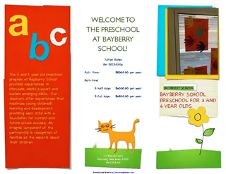 Forms Preschool Brochure 1