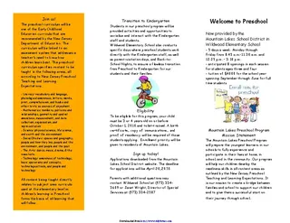 Forms Preschool Brochure 2