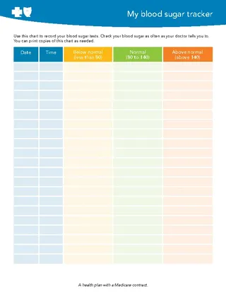 Forms Printable Blood Glucose Chart