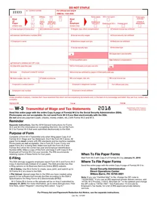 Forms Printable W 3 PDF