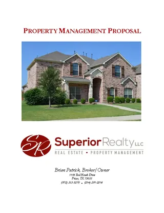 Property Management Proposal