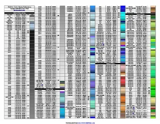 Rgb To Color Name Reference