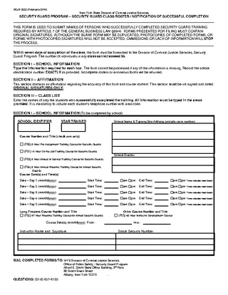 Sgp Class Roster Template