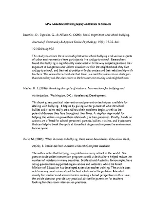 Forms Simple Teaching Apa Annotated Bibliography Template
