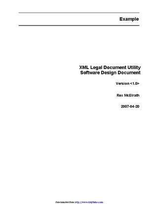 Forms Software Design Document 1