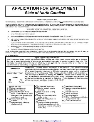 Forms state-of-north-carolina-application-for-employment-2